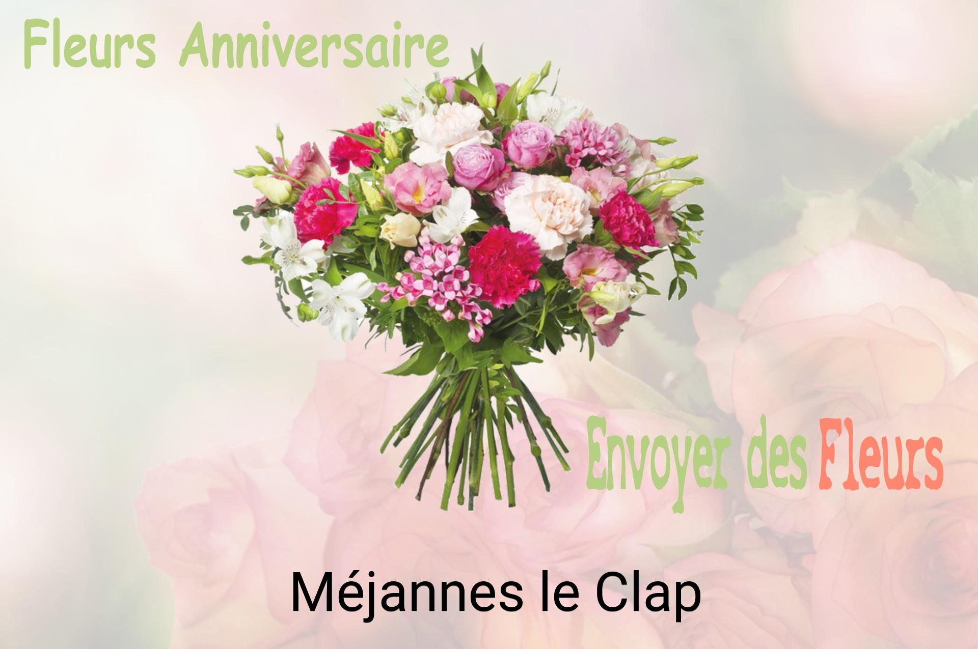 Bouquet de fleurs d’anniversaire livré à Méjannes-le-Clap